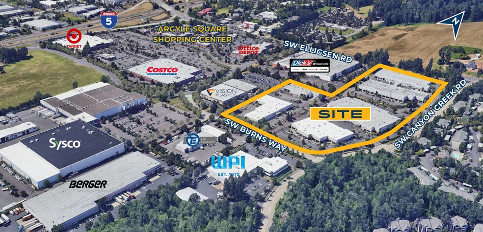 25999 SW Canyon Creek Rd, Wilsonville, OR à louer - Aérien - Image 2 de 10