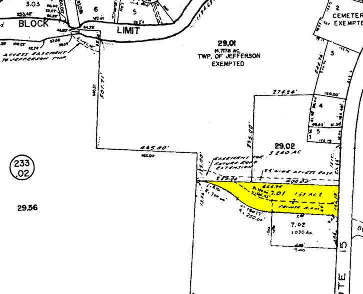 762 State Route 15 S, Lake Hopatcong, NJ à louer - Plan cadastral - Image 2 de 2