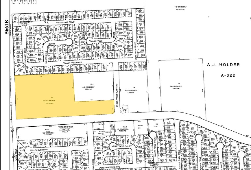 9999 Tidwell Rd, Houston, TX à vendre - Plan cadastral - Image 1 de 1