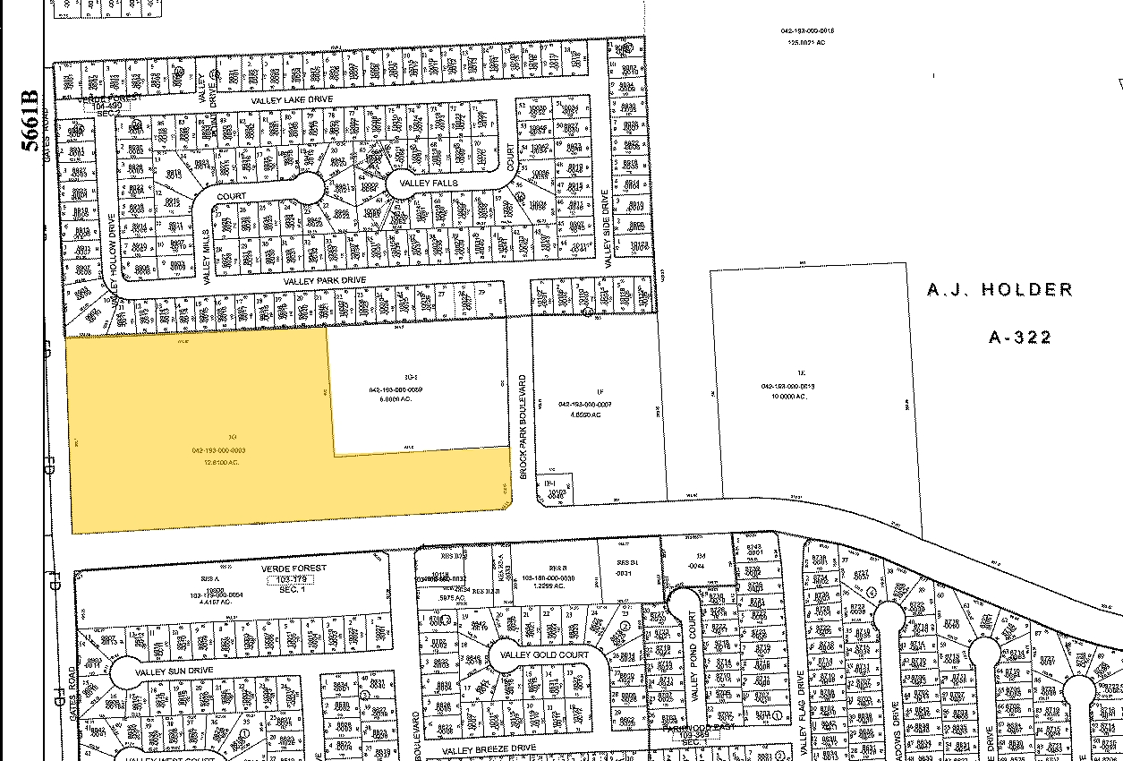 9999 Tidwell Rd, Houston, TX à vendre Plan cadastral- Image 1 de 1