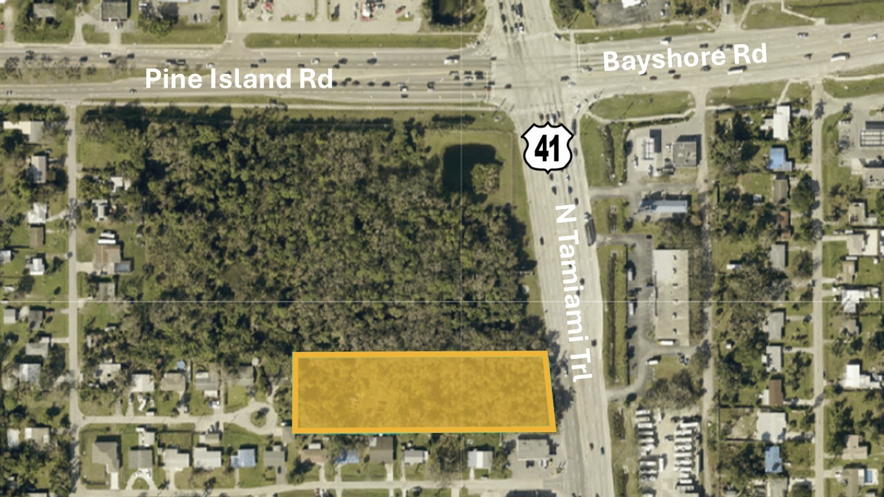 1701 N Tamiami Trl, North Fort Myers, FL for sale Aerial- Image 1 of 2