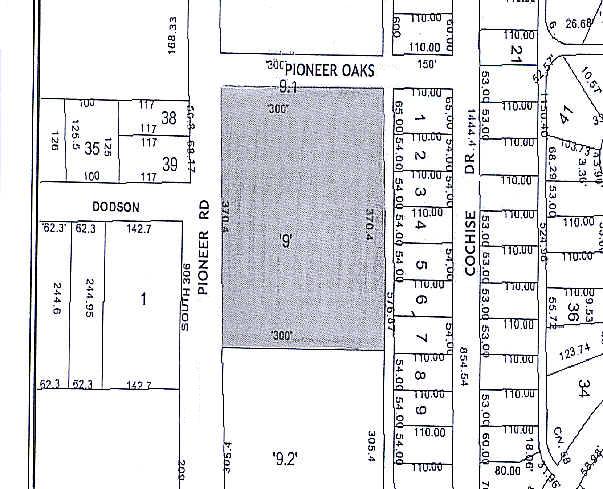 4000 Pioneer Rd, Balch Springs, TX à vendre - Plan cadastral - Image 1 de 1