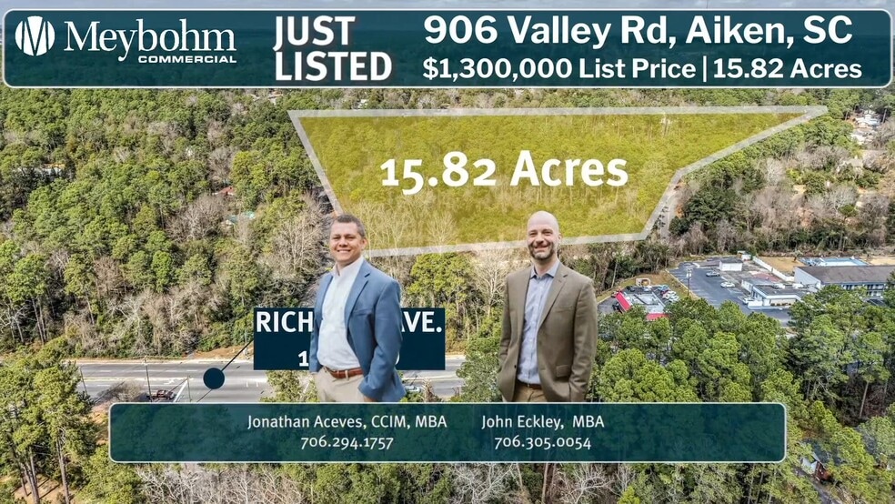 906 Valley Road, Aiken, SC à vendre - Vidéo sur l’inscription commerciale - Image 2 de 10
