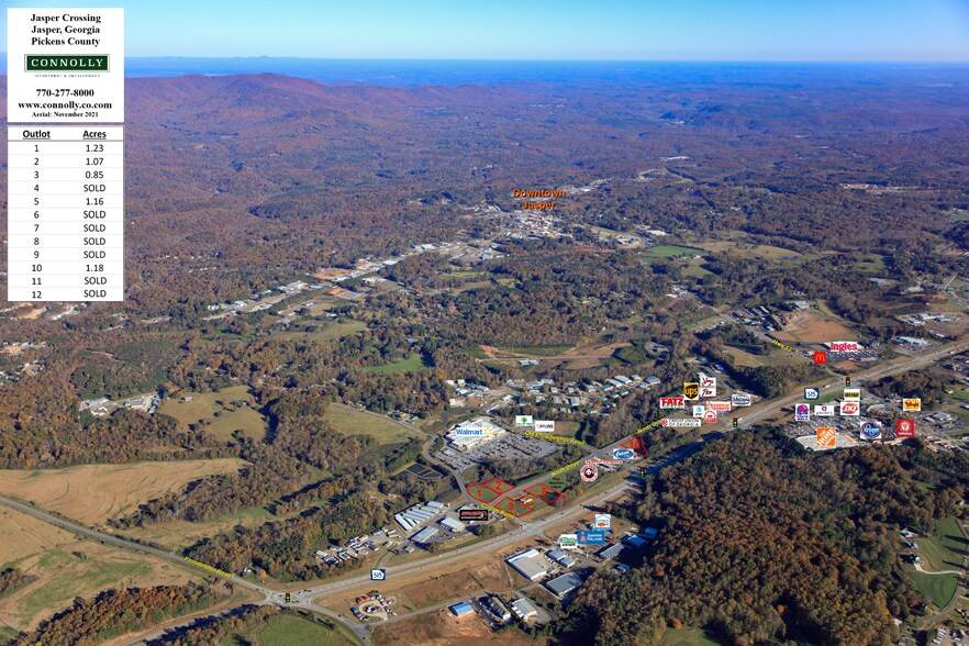 GA Hwy 515- Jasper Crossing portefeuille de 5 propriétés à vendre sur LoopNet.ca - Photo du bâtiment - Image 2 de 2