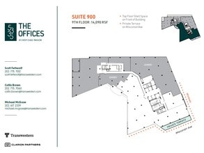 5335 Wisconsin Ave NW, Washington, DC à louer Plan d’étage- Image 1 de 9