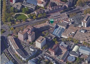 Rouen - Aerial map view