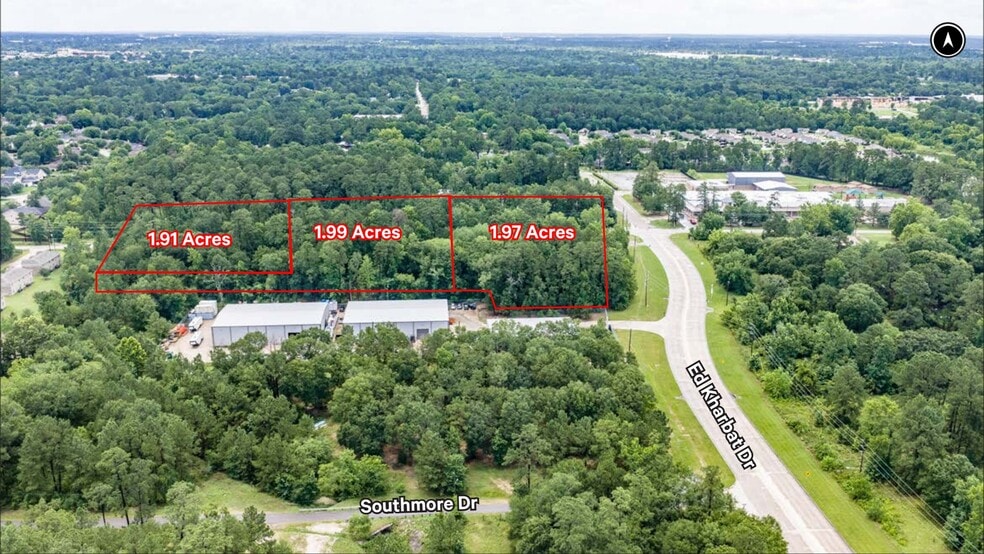 1040-1080 Foster Dr, Conroe, TX for sale - Aerial - Image 2 of 2