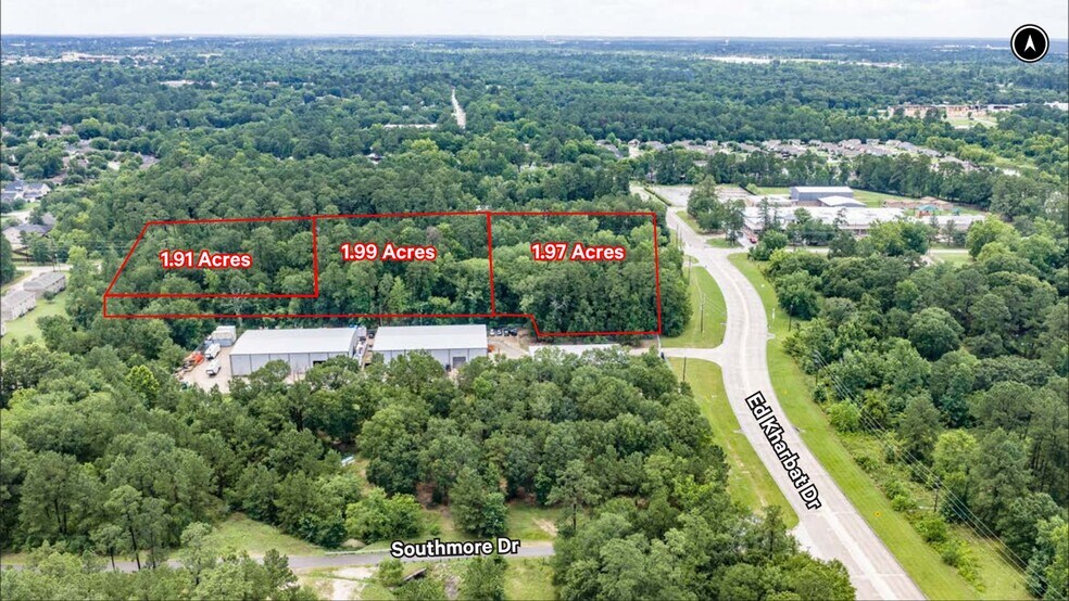 1040-1080 Foster Dr, Conroe, TX à vendre - Aérien - Image 2 de 2