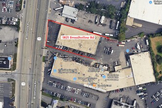 1821 Broad Hollow Rd, Farmingdale, NY - AERIAL  map view - Image1