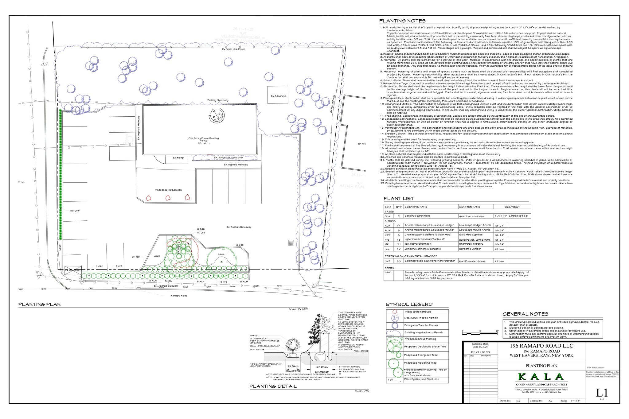 196 Ramapo Rd, Garnerville, NY for lease Site Plan- Image 1 of 4