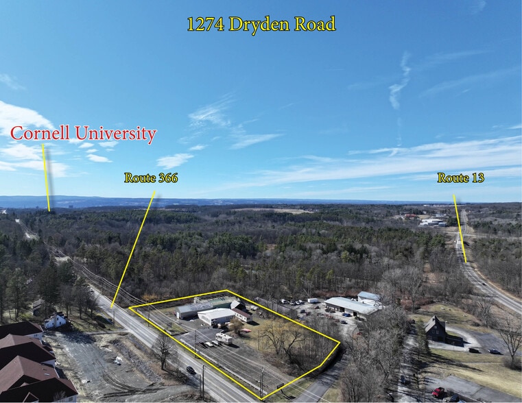 1274 Dryden Rd, Ithaca, NY à vendre - Photo du bâtiment - Image 2 de 56