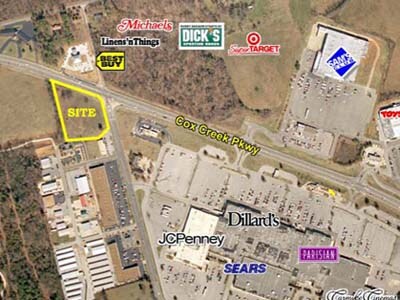 403-409 Cox Creek Pky, Florence, AL for sale - Building Photo - Image 2 of 3