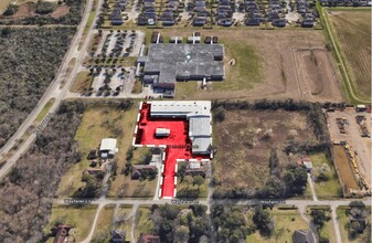 9130 Wayfarer Ln, Houston, TX - aerial  map view