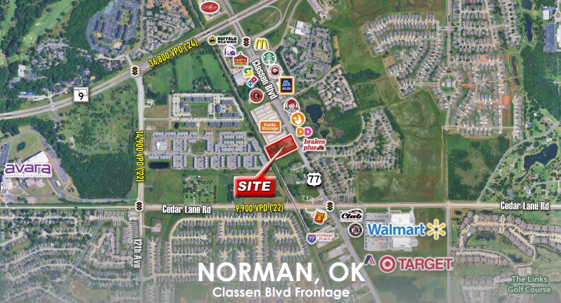 3300-3330 Classen Blvd, Norman, OK à vendre Photo du bâtiment- Image 1 de 3