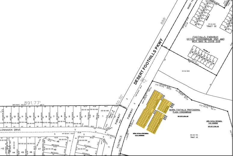 16815 S Desert Foothills Pky, Phoenix, AZ à louer - Plan cadastral - Image 3 de 13