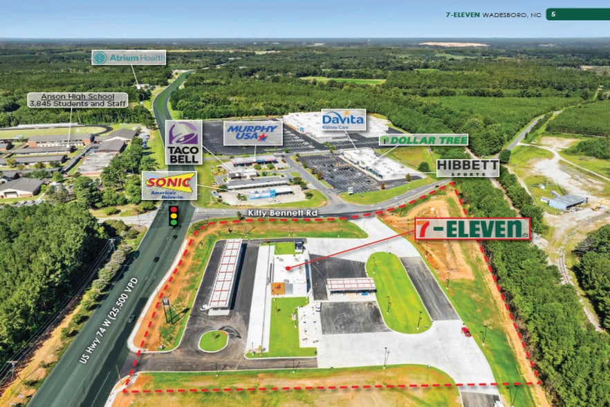 1668 US 74 W hwy, Wadesboro, NC for sale - Building Photo - Image 3 of 4