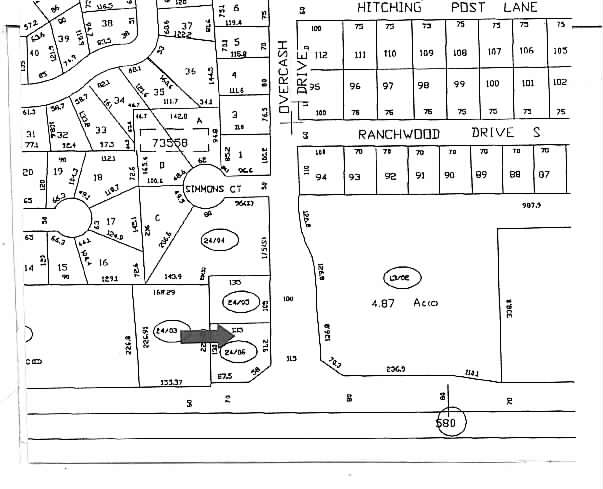 1108 Overcash Dr, Dunedin, FL à louer - Plan cadastral - Image 2 de 2