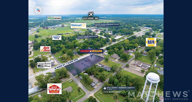 310 W Main St, Oak Grove, LA à vendre - Photo du bâtiment - Image 3 de 4