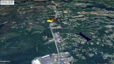 2700 N Columbia St, Milledgeville, GA - AERIAL map view