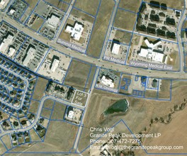 1280 Venture Way, Casper, WY - aerial  map view