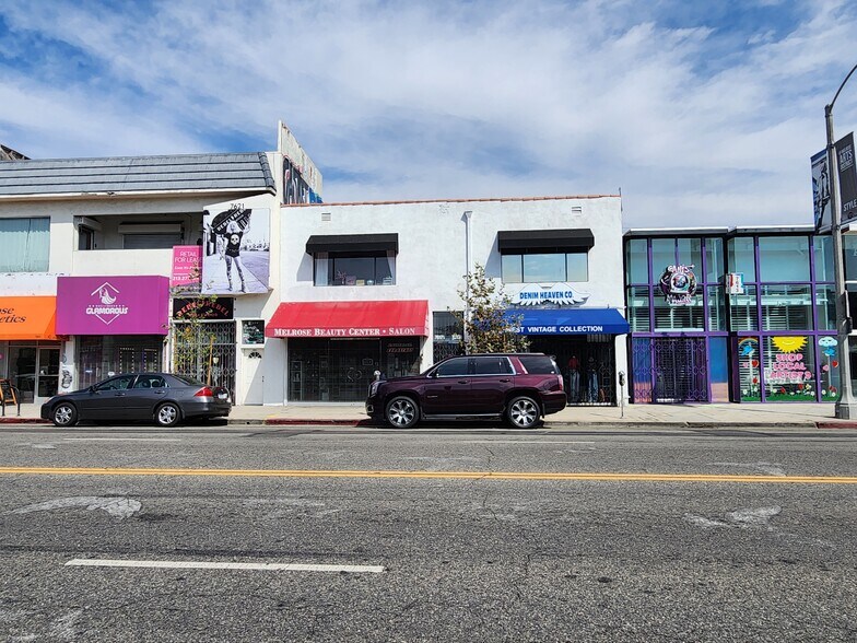 7615 1/2-7617 1/2 Melrose Ave, Los Angeles, CA à louer - Photo du bâtiment - Image 2 de 5
