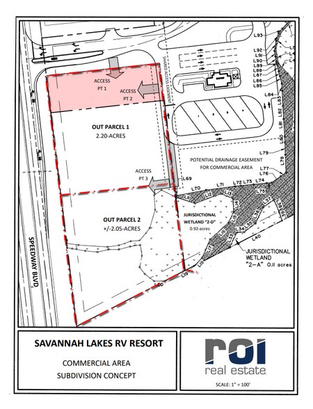 29927 U.S. 17, Hardeeville, SC à vendre - Plan de site - Image 1 de 5