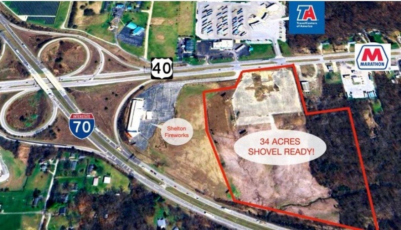 9792 W US 40, New Paris, OH for sale - Aerial - Image 1 of 2