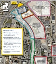 501 W Quincy St, San Antonio, TX - Aérien  Vue de la carte