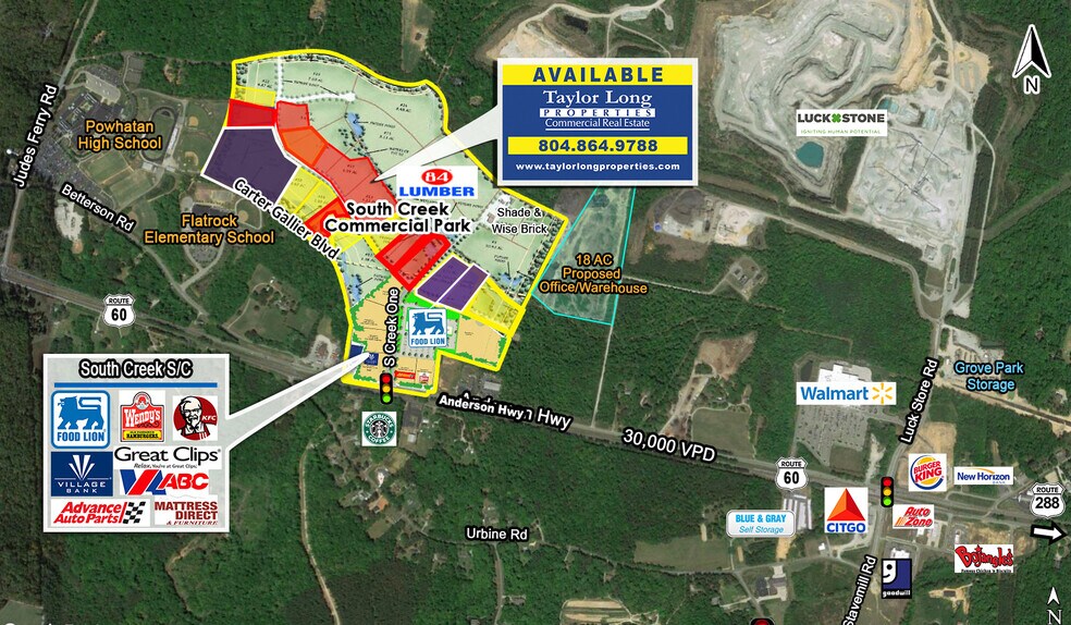 1800 S Creek One, Powhatan, VA for sale - Building Photo - Image 1 of 5