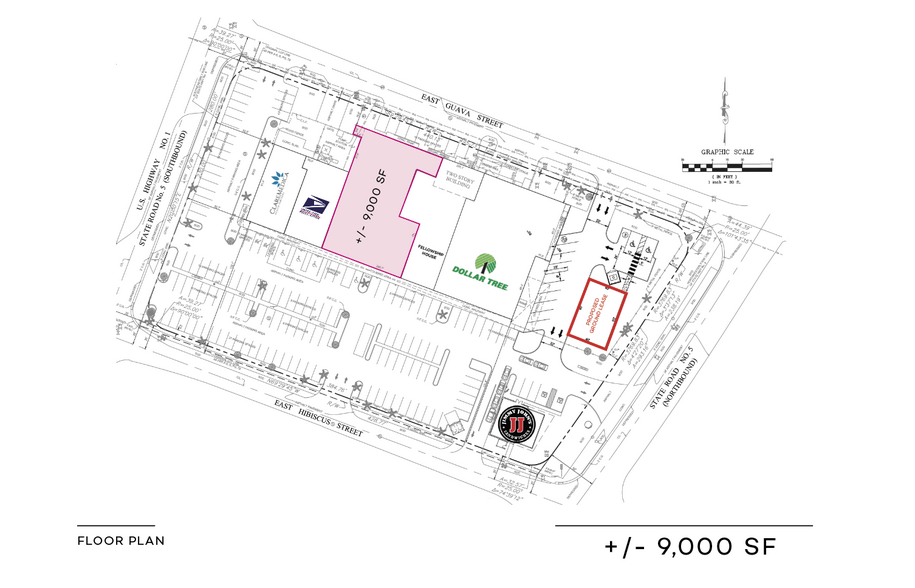 9823 E Hibiscus St, Miami, FL à louer - Plan d’étage - Image 2 de 2