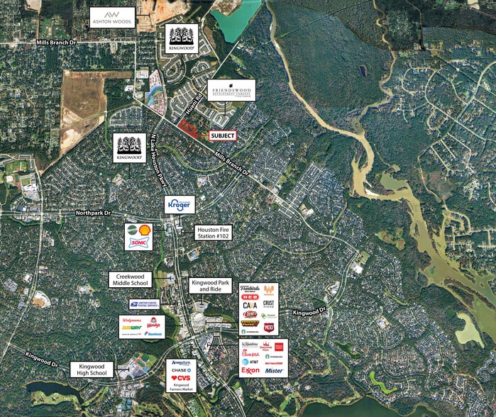 Mills Branch Rd & Hueni rd, Porter, TX for sale - Building Photo - Image 3 of 3