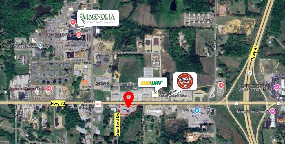 3172 Highway 72 W, Corinth, MS for sale - Primary Photo - Image 1 of 3