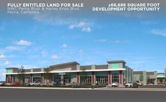 Plus de détails pour NWC Perris Blvd & Harley Knox Blvd, Perris, CA - Terrain à vendre