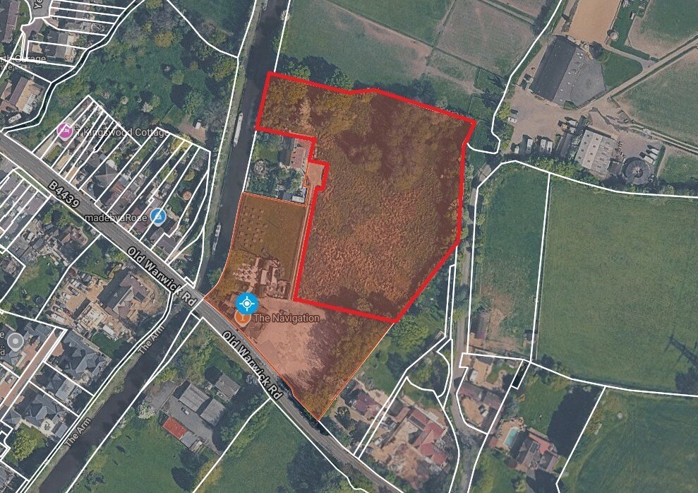 Land Adjacent to the Navigation Inn, Old Warwick Rd, Lapworth for sale Primary Photo- Image 1 of 2