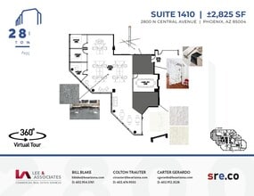 2800 N Central Ave, Phoenix, AZ for lease Floor Plan- Image 1 of 1