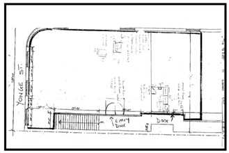 579 Yonge St, Toronto, ON for lease Floor Plan- Image 1 of 1