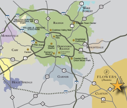 4880 NC 42 E Hwy, Selma, NC for sale - Aerial - Image 2 of 2