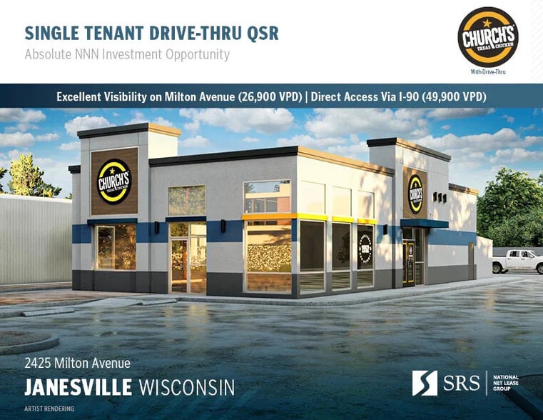 2425 Milton Ave, Janesville, WI for sale - Building Photo - Image 1 of 5