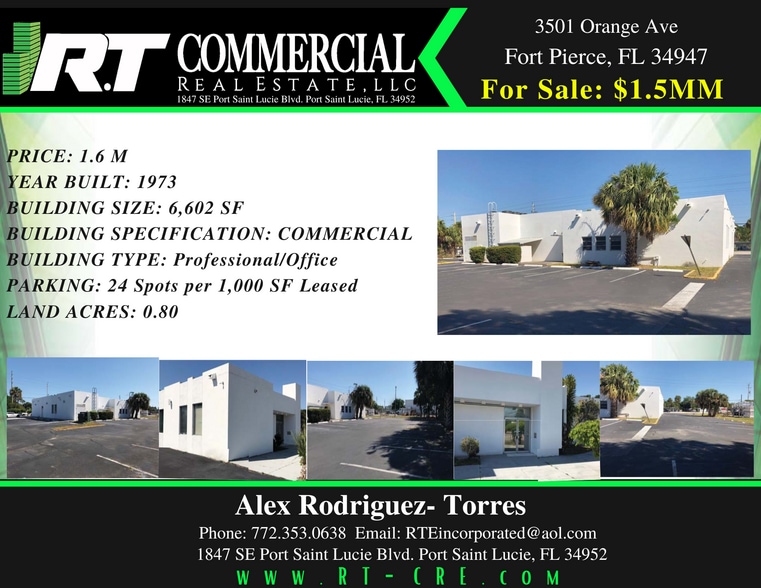 3501 Orange Ave, Fort Pierce, FL for sale - Building Photo - Image 3 of 19