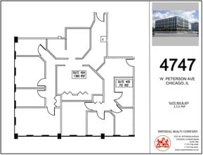 4747 W Peterson Ave, Chicago, IL for lease Floor Plan- Image 1 of 7