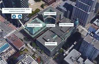 757 W Hastings St, Vancouver, BC - Aérien  Vue de la carte