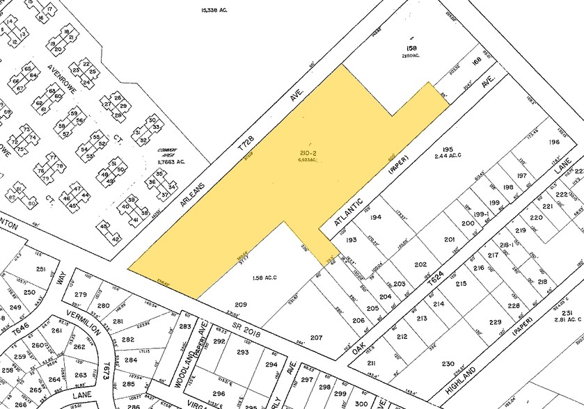 610-636 Lincoln Hwy, Fairless Hills, PA à vendre - Plan cadastral - Image 1 de 1