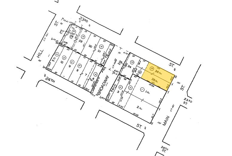 2301-2305 S Main St, Los Angeles, CA for sale - Plat Map - Image 3 of 17