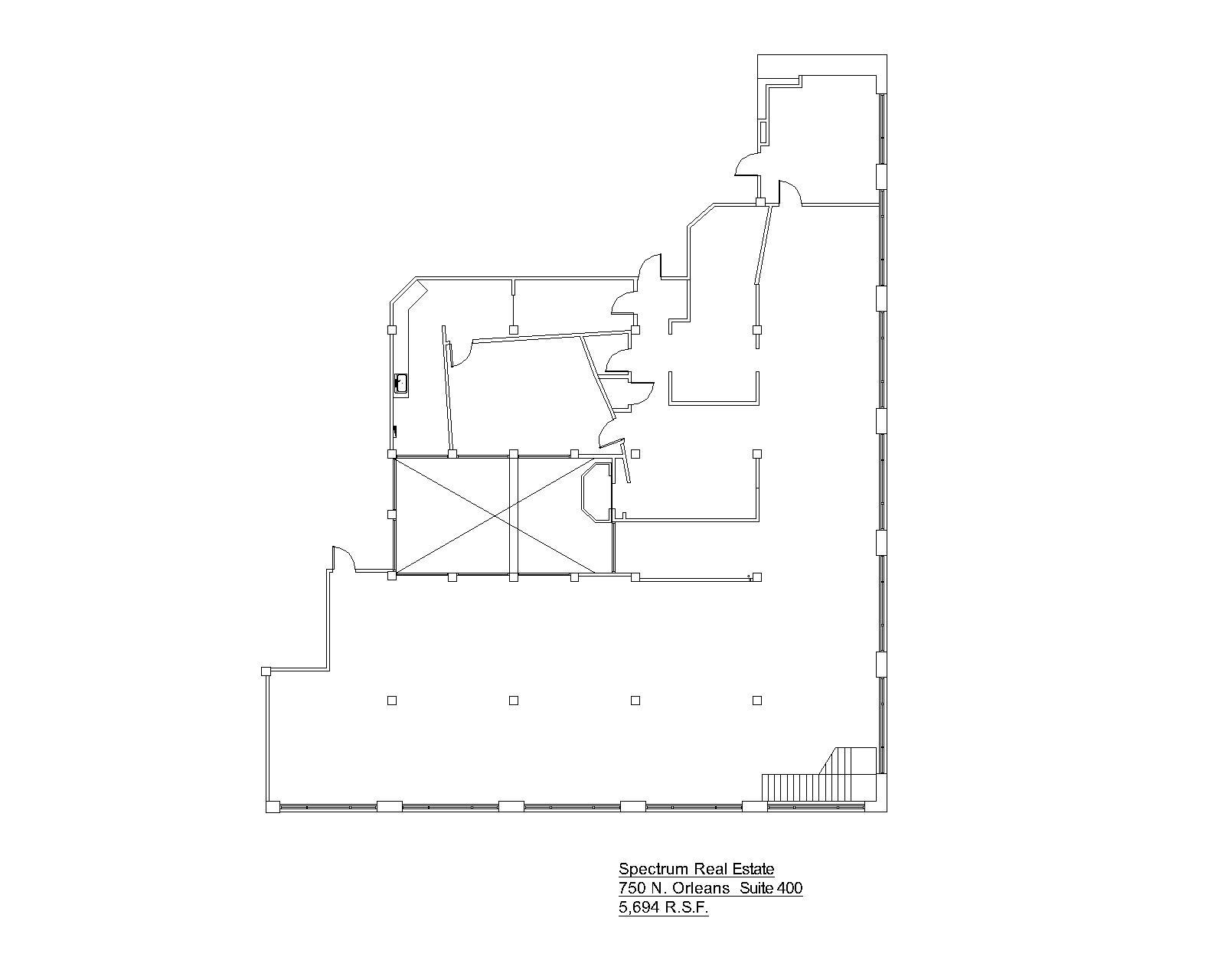 750 N Orleans St, Chicago, IL for lease Floor Plan- Image 1 of 1