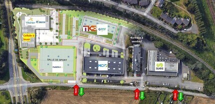 Lille - Aerial map view