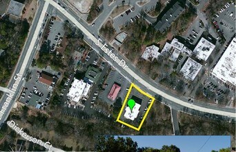 110 S Estes Dr, Chapel Hill, NC - Aerial  map view