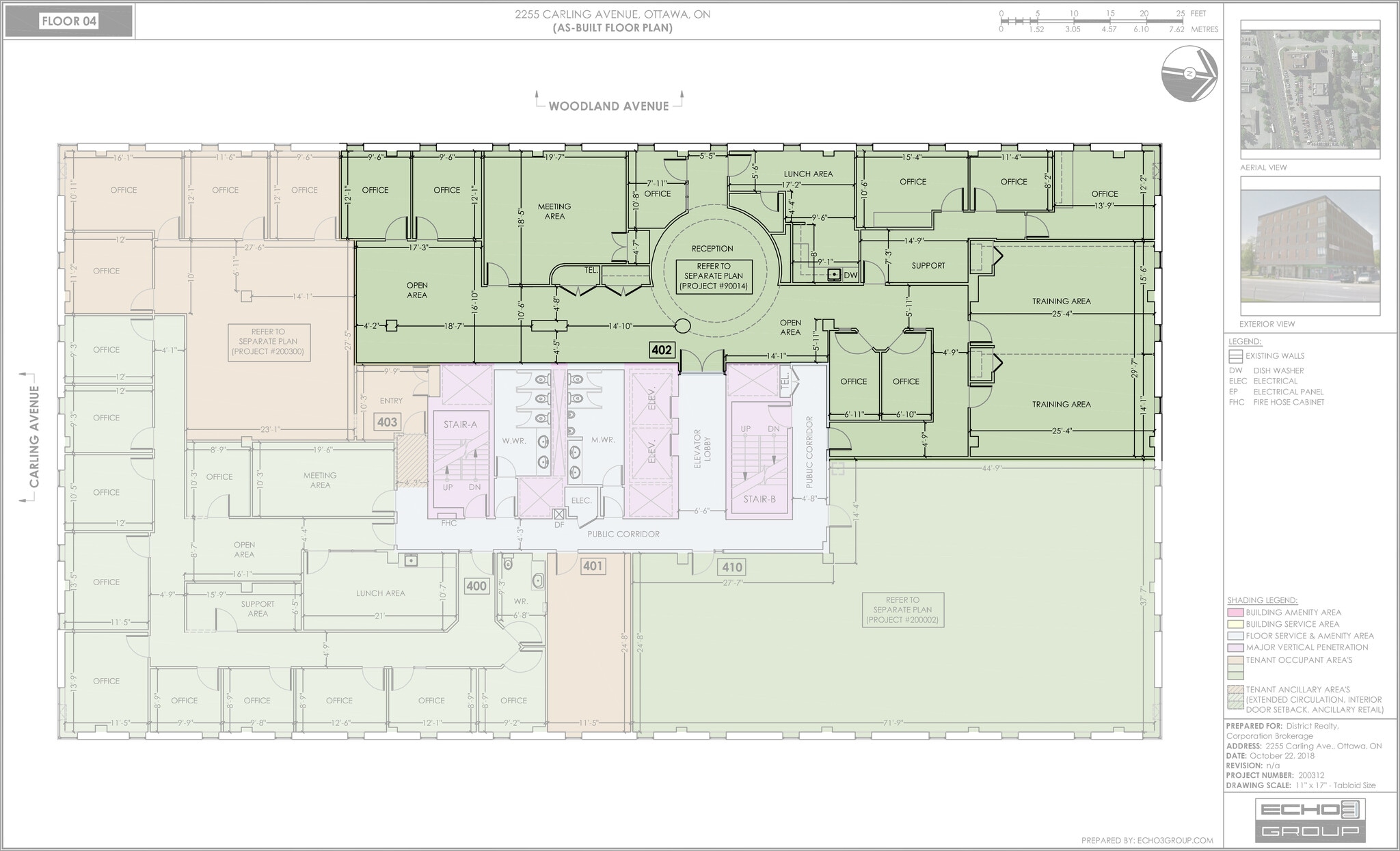 2255 Carling Ave, Ottawa, ON à louer Plan d’étage- Image 1 de 6