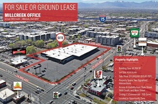 Plus de détails pour 3902 S State St, Millcreek, UT - Terrain à vendre