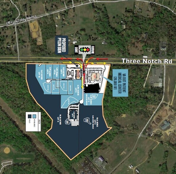 Three Notch Rd, Charlotte Hall, MD à vendre - Aérien - Image 1 de 1