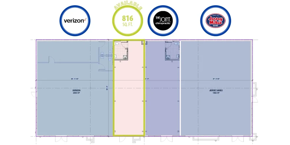 3018 Cleveland Blvd, Caldwell, ID for lease - Floor Plan - Image 2 of 3